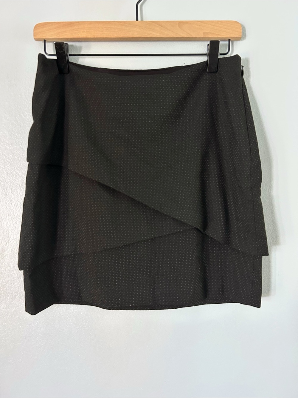 Loft • classic y2k layered mini skirt 2